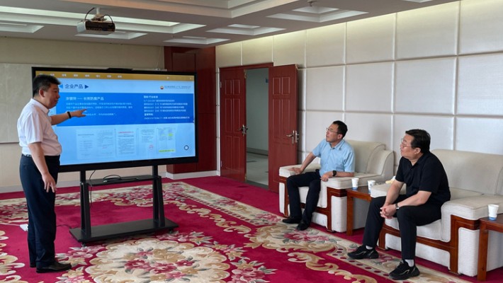 昆侖嘉達新能源、昆侖水燃寶公司董事長耿佳瑞蒞臨裝備公司考察