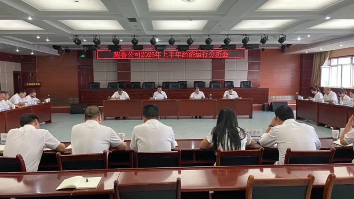裝備公司召開(kāi)上半年經(jīng)濟(jì)運(yùn)行分析會(huì)